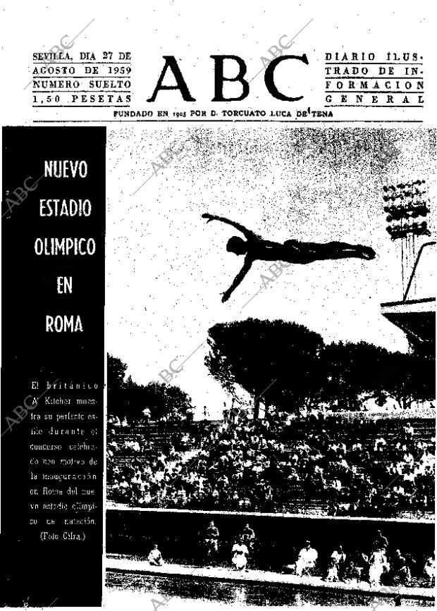 ABC SEVILLA 27-08-1959 página 1