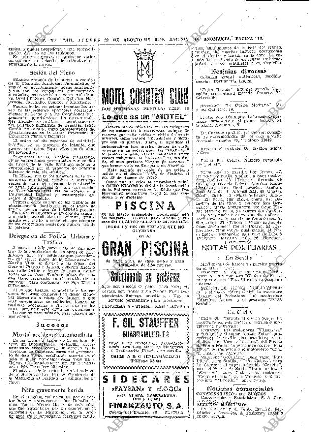 ABC SEVILLA 27-08-1959 página 18