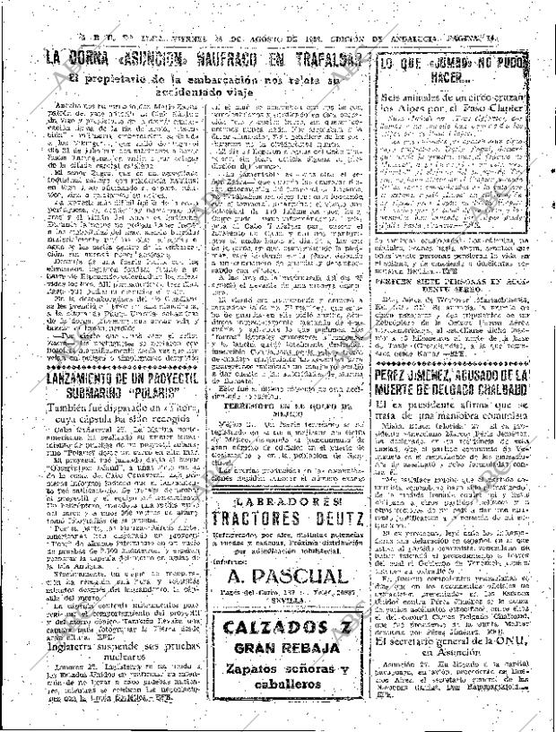 ABC SEVILLA 28-08-1959 página 14