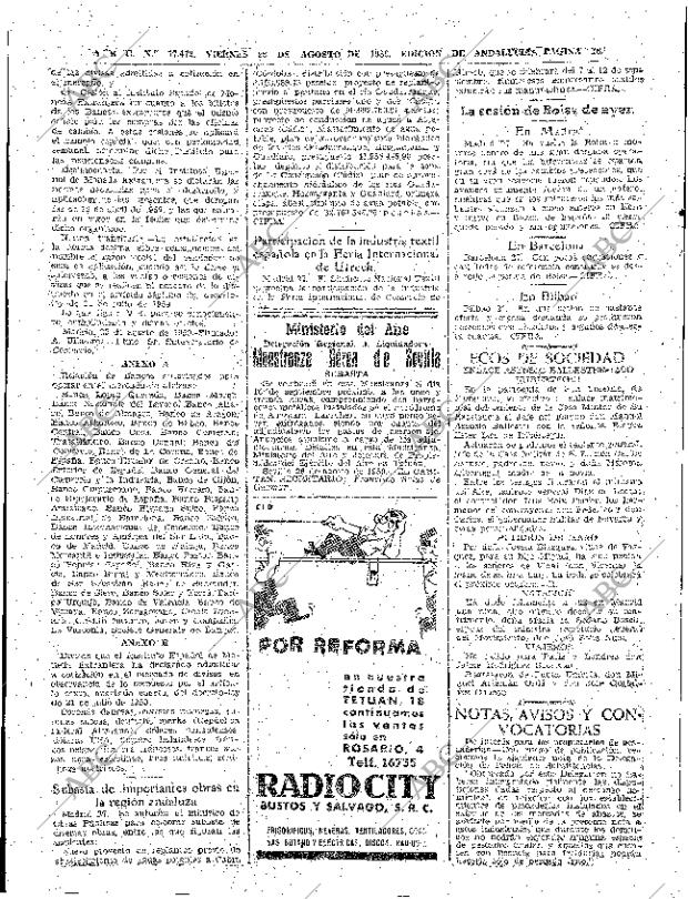 ABC SEVILLA 28-08-1959 página 16