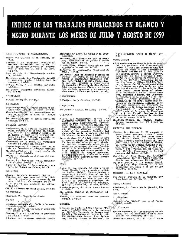 BLANCO Y NEGRO MADRID 29-08-1959 página 5