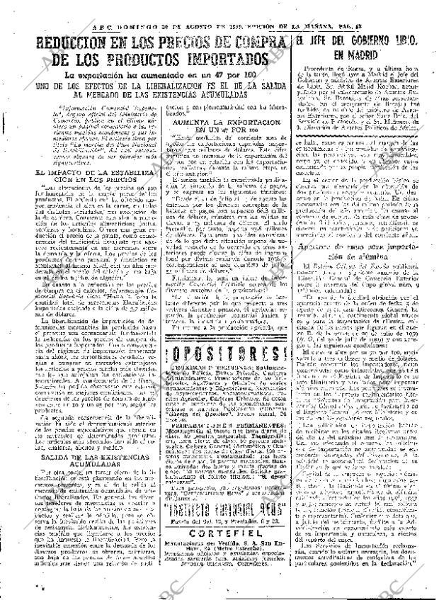ABC MADRID 30-08-1959 página 53