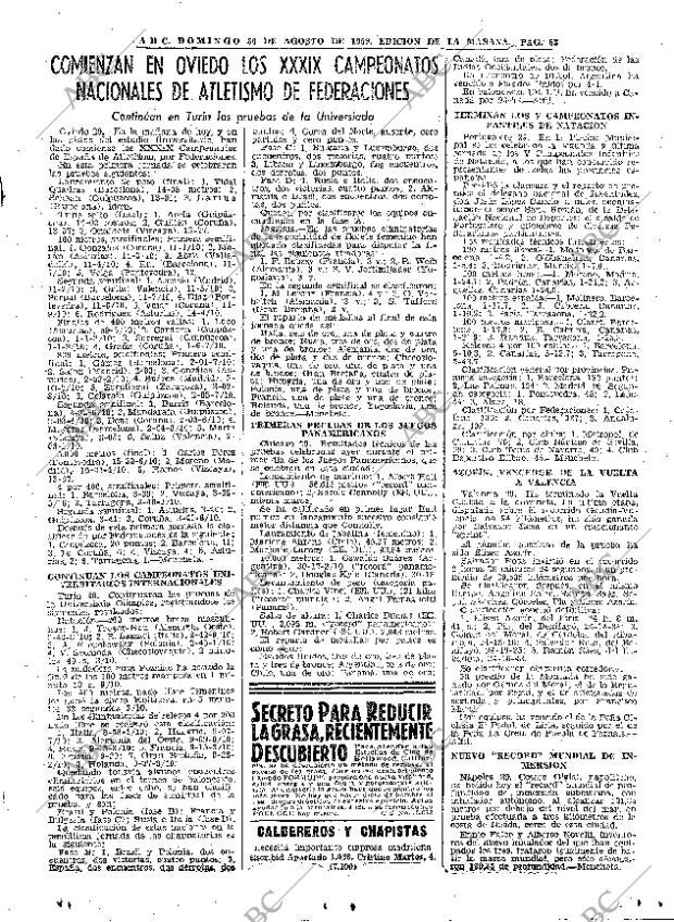 ABC MADRID 30-08-1959 página 63