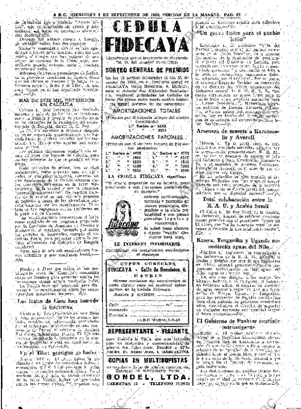 ABC MADRID 02-09-1959 página 22