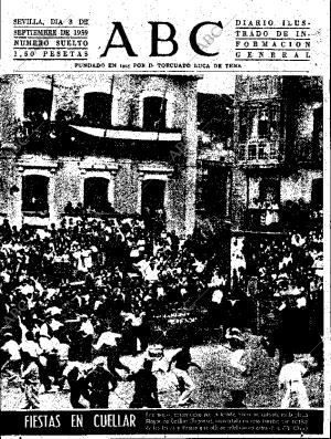 ABC SEVILLA 03-09-1959 página 1