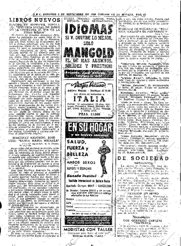 ABC MADRID 06-09-1959 página 67