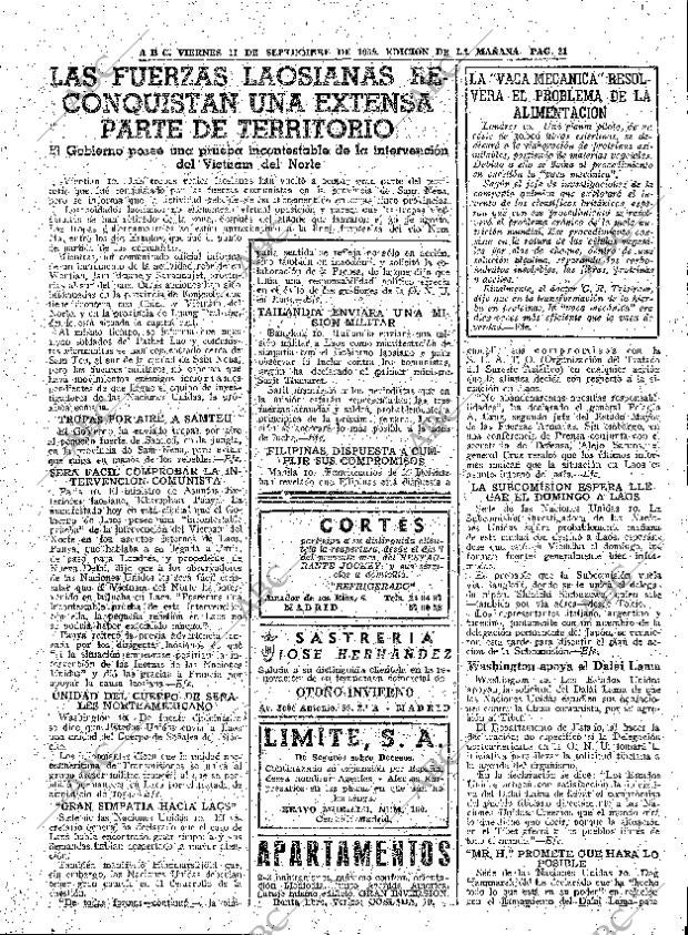 ABC MADRID 11-09-1959 página 21