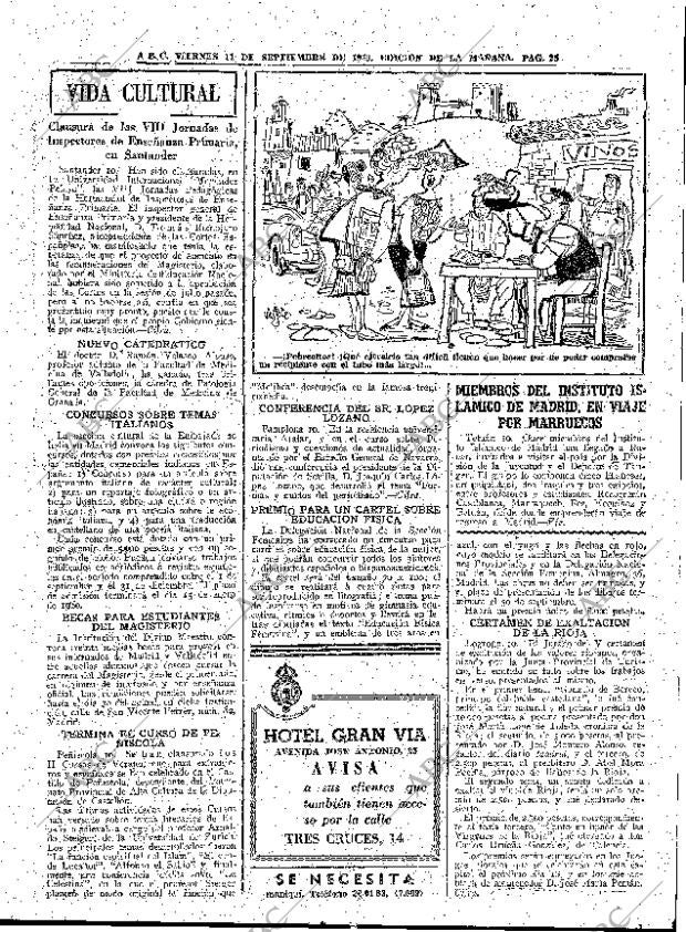ABC MADRID 11-09-1959 página 25
