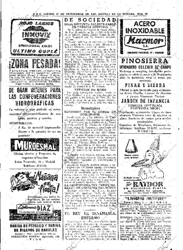 ABC MADRID 12-09-1959 página 20