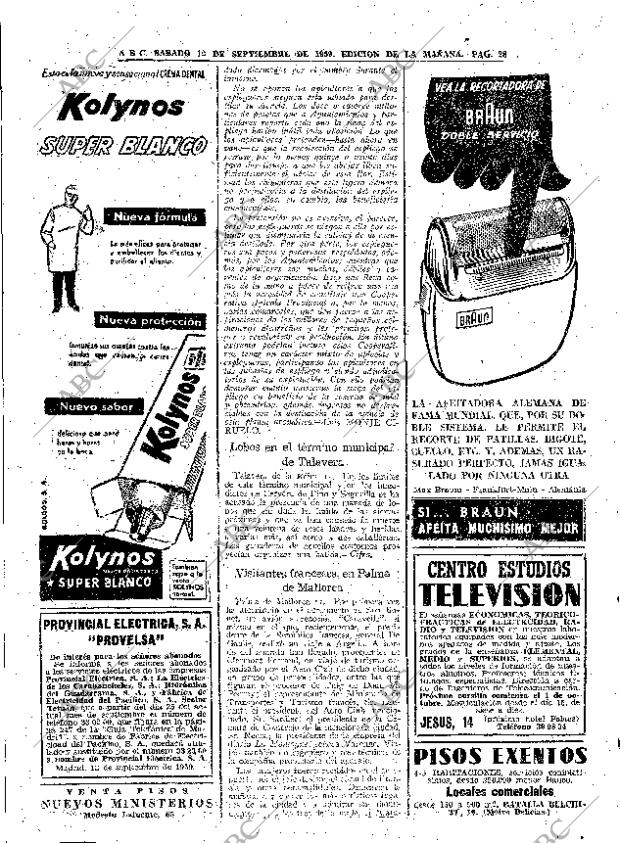 ABC MADRID 12-09-1959 página 28