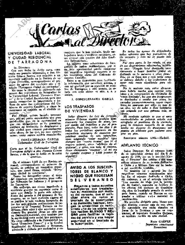 BLANCO Y NEGRO MADRID 12-09-1959 página 5