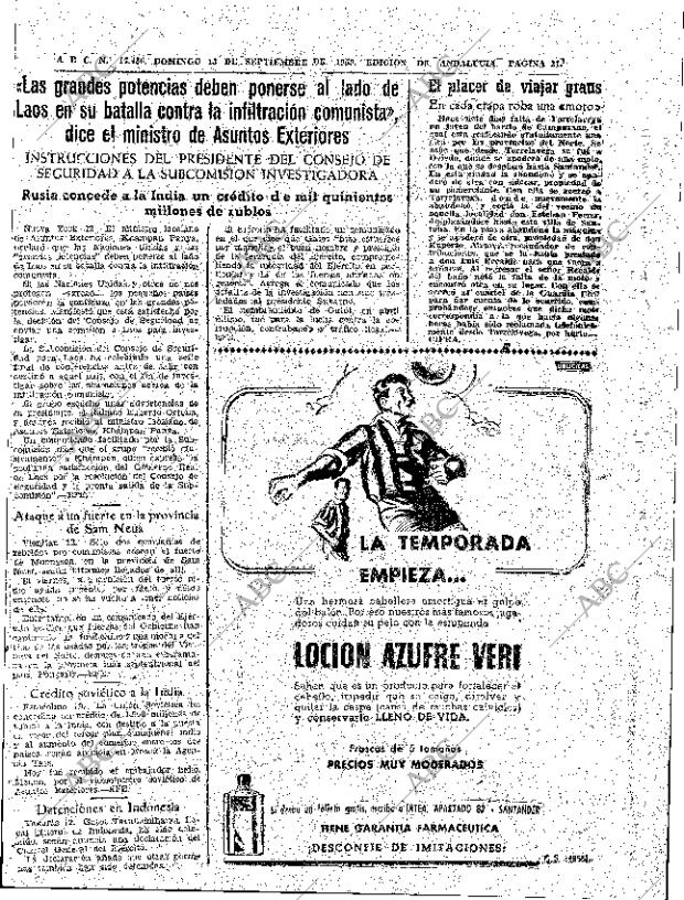 ABC SEVILLA 13-09-1959 página 31