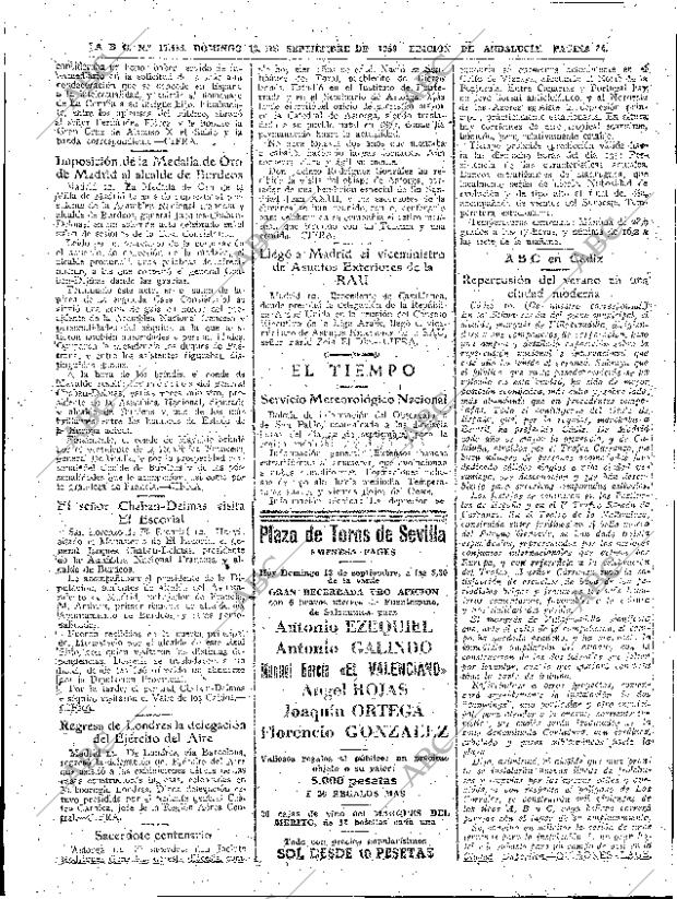 ABC SEVILLA 13-09-1959 página 34