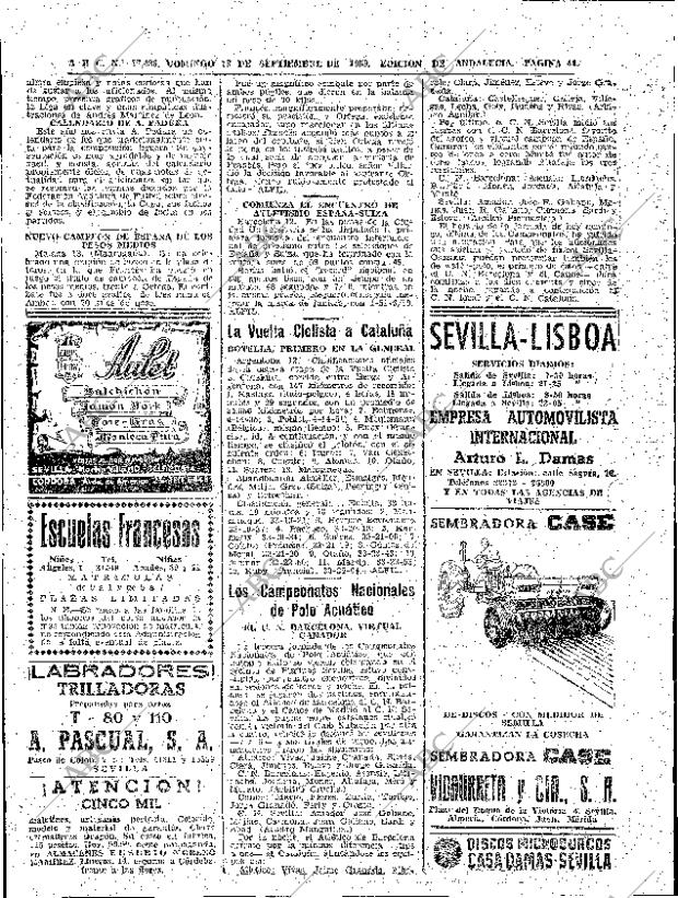 ABC SEVILLA 13-09-1959 página 44