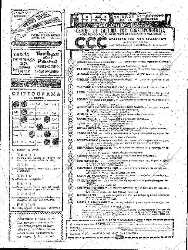 ABC SEVILLA 13-09-1959 página 49