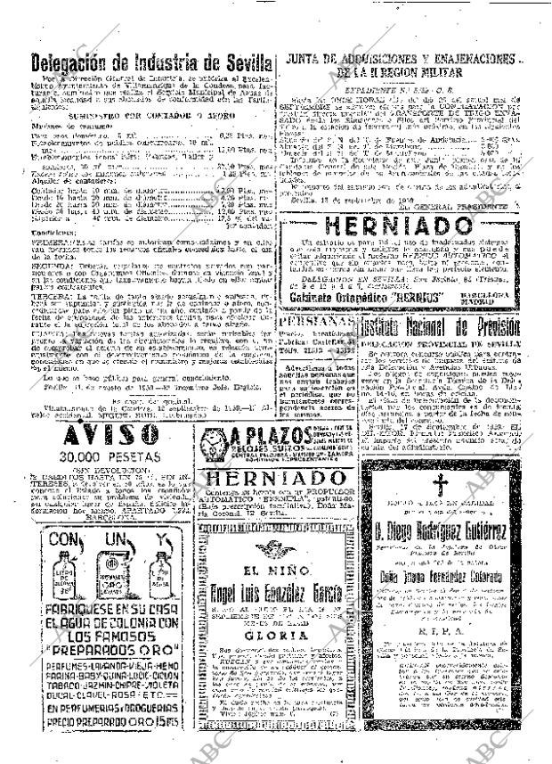 ABC SEVILLA 17-09-1959 página 38