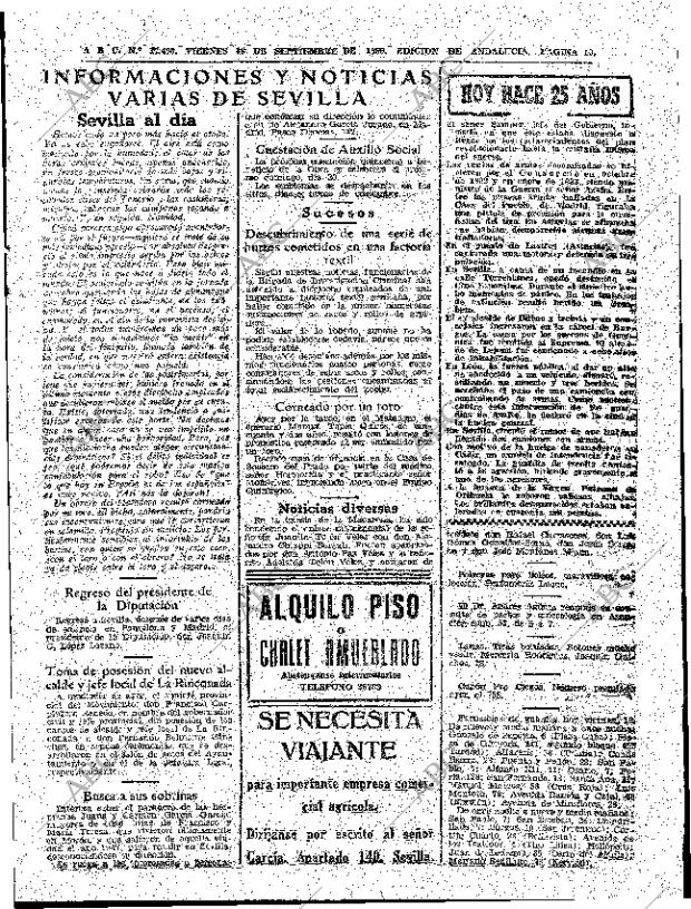 ABC SEVILLA 18-09-1959 página 19