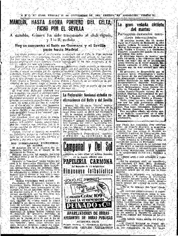 ABC SEVILLA 18-09-1959 página 21