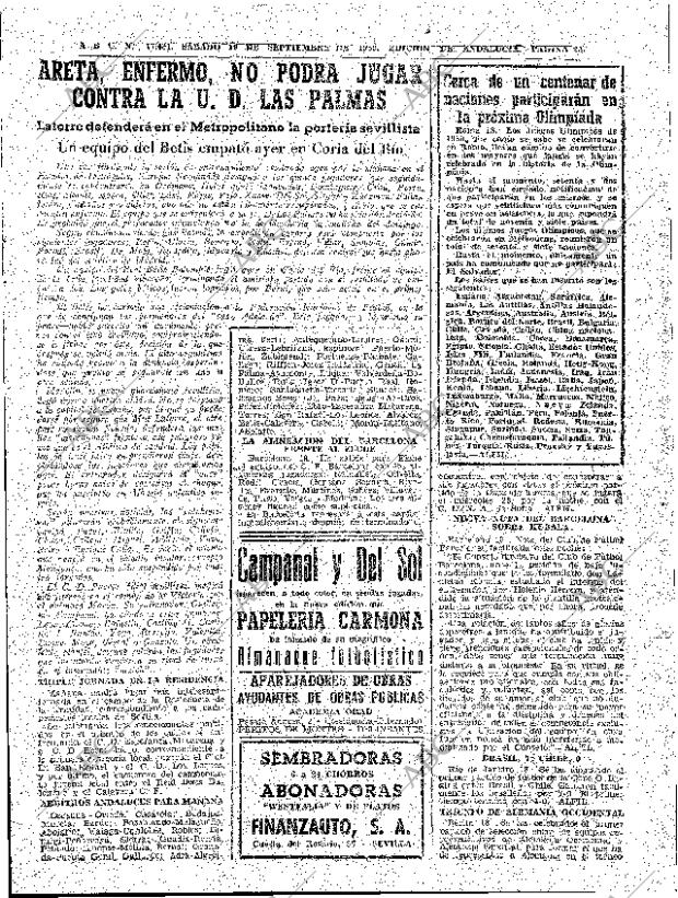 ABC SEVILLA 19-09-1959 página 23