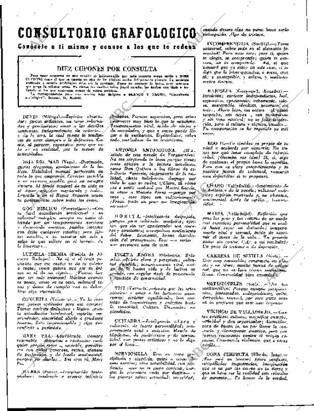 BLANCO Y NEGRO MADRID 19-09-1959 página 114