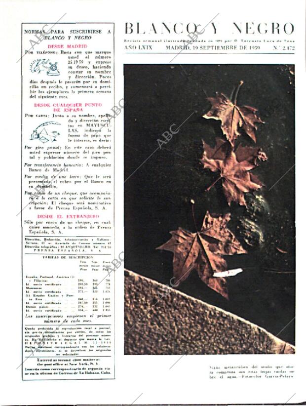 BLANCO Y NEGRO MADRID 19-09-1959 página 3