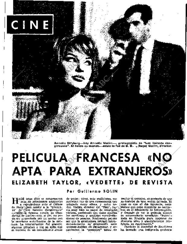 BLANCO Y NEGRO MADRID 19-09-1959 página 77