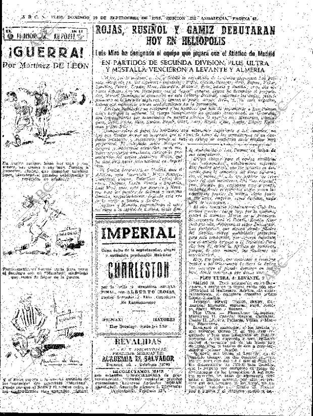 ABC SEVILLA 20-09-1959 página 41