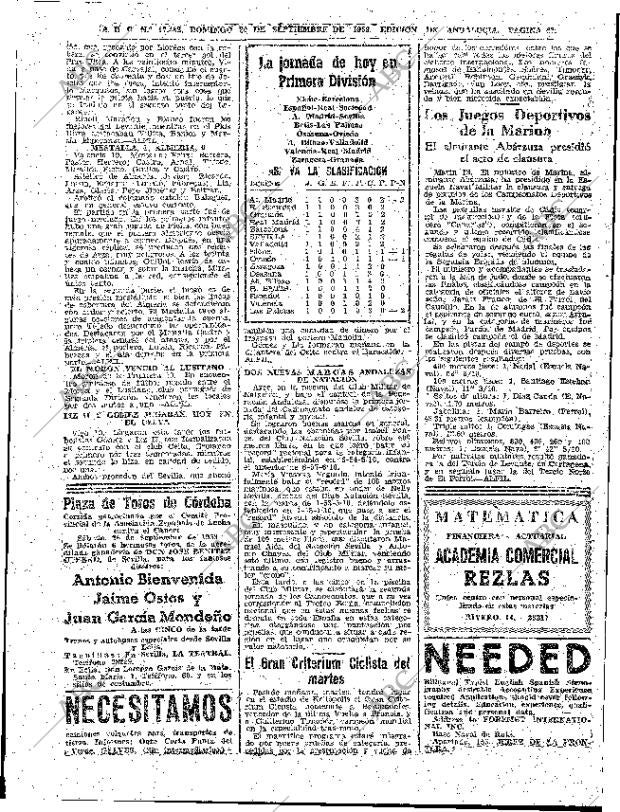 ABC SEVILLA 20-09-1959 página 42