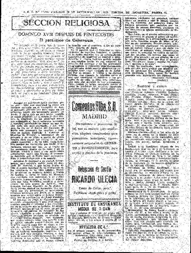 ABC SEVILLA 20-09-1959 página 43