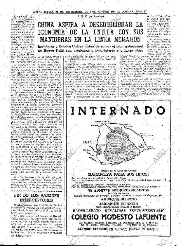 ABC MADRID 24-09-1959 página 27