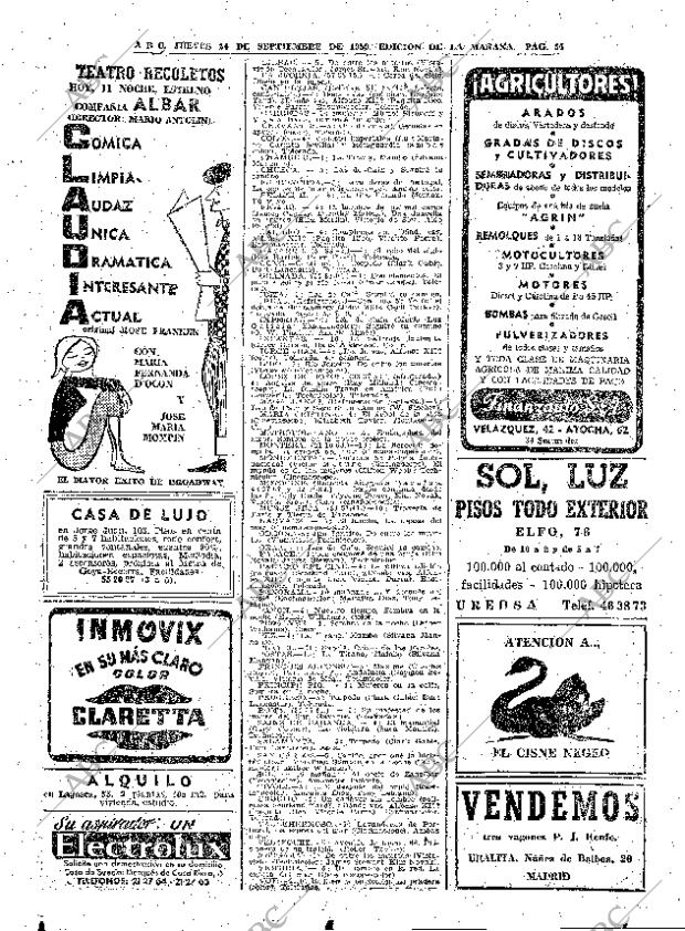 ABC MADRID 24-09-1959 página 54