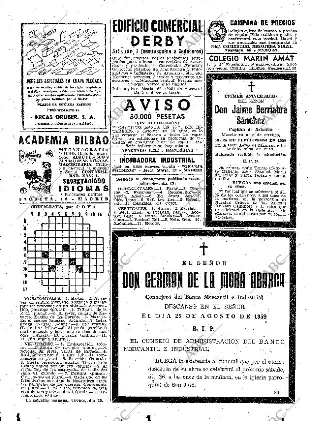 ABC MADRID 24-09-1959 página 62