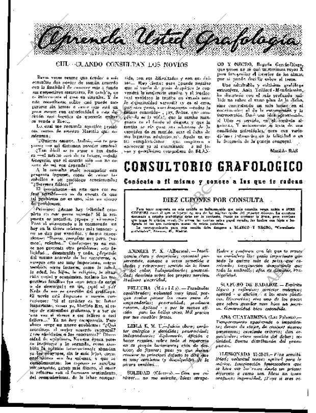 BLANCO Y NEGRO MADRID 26-09-1959 página 109