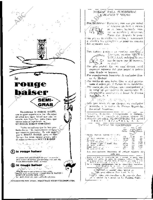 BLANCO Y NEGRO MADRID 26-09-1959 página 4