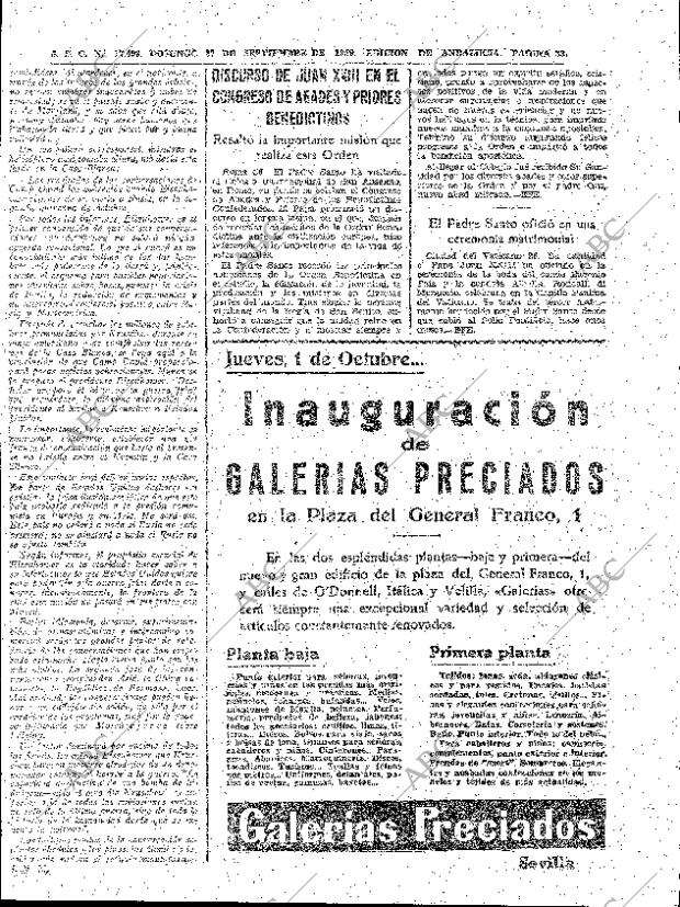 ABC SEVILLA 27-09-1959 página 33