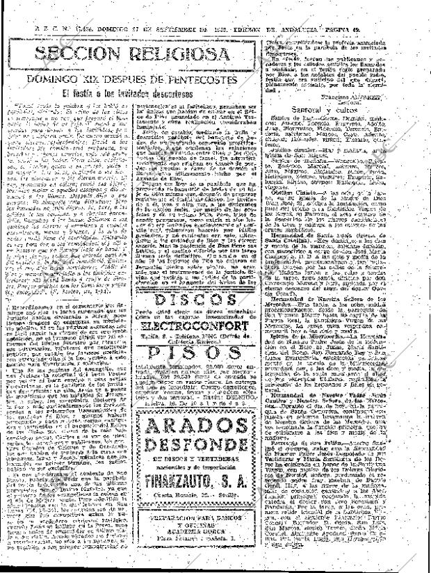 ABC SEVILLA 27-09-1959 página 49