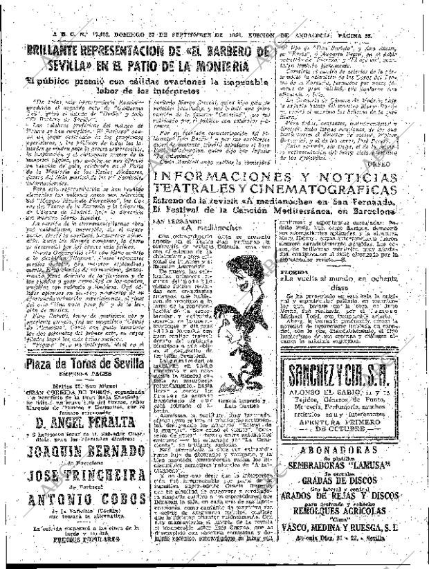 ABC SEVILLA 27-09-1959 página 55