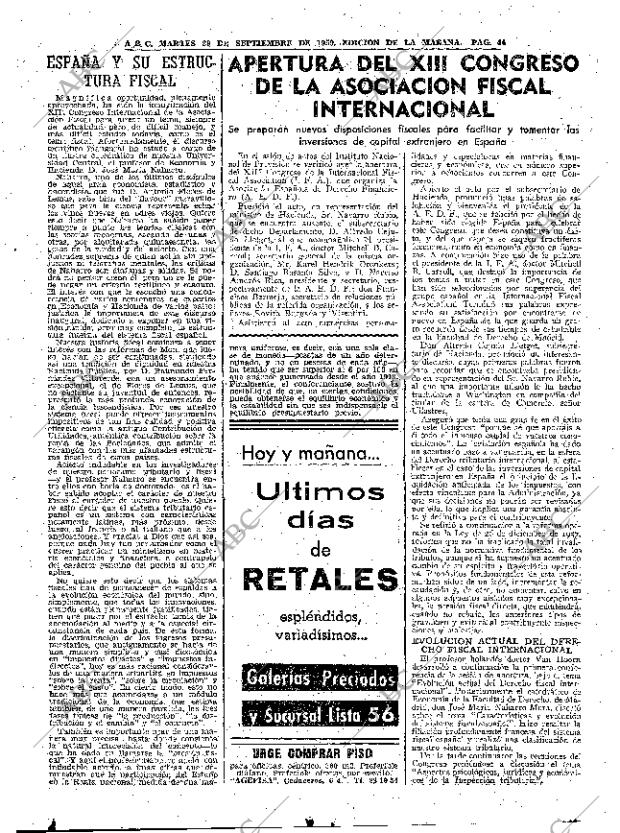 ABC MADRID 29-09-1959 página 44