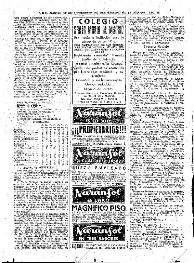 ABC MADRID 29-09-1959 página 54