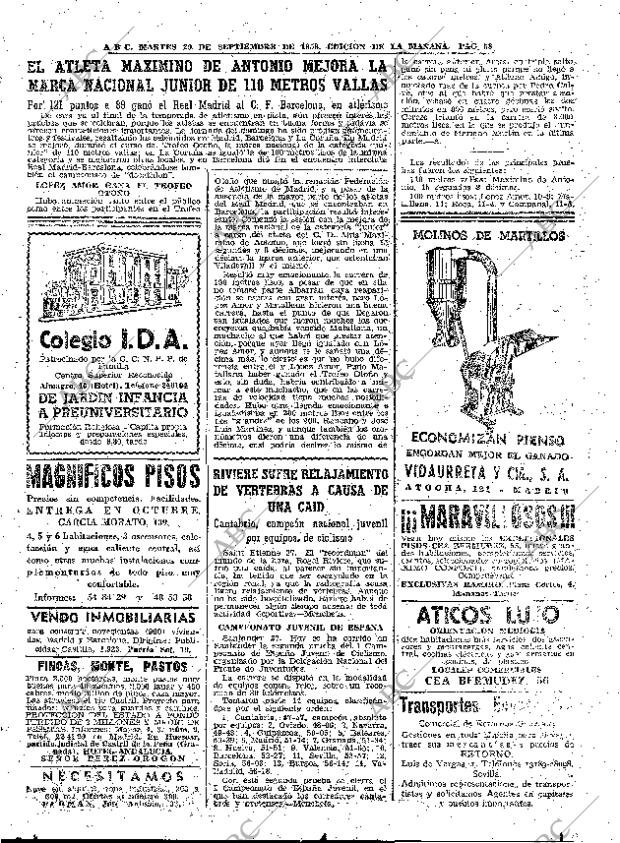 ABC MADRID 29-09-1959 página 58