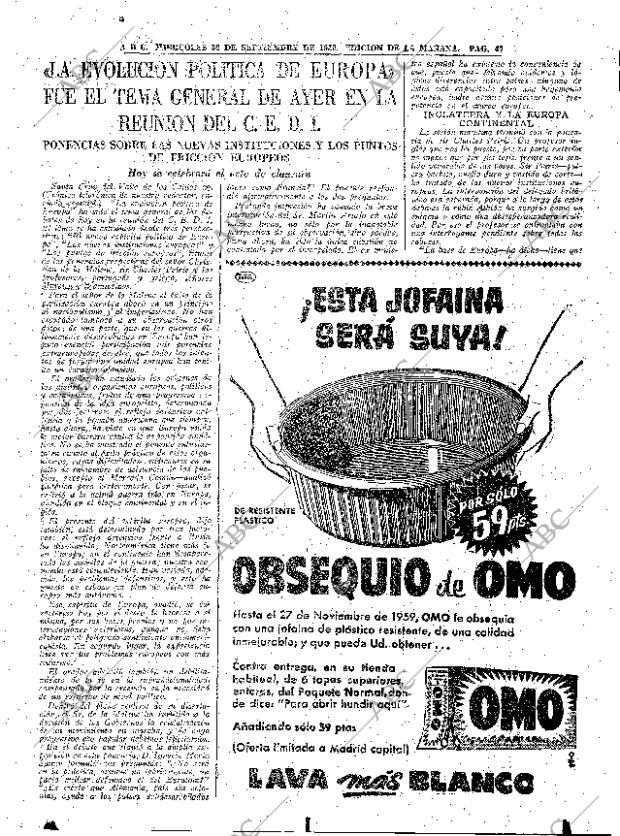 ABC MADRID 30-09-1959 página 47