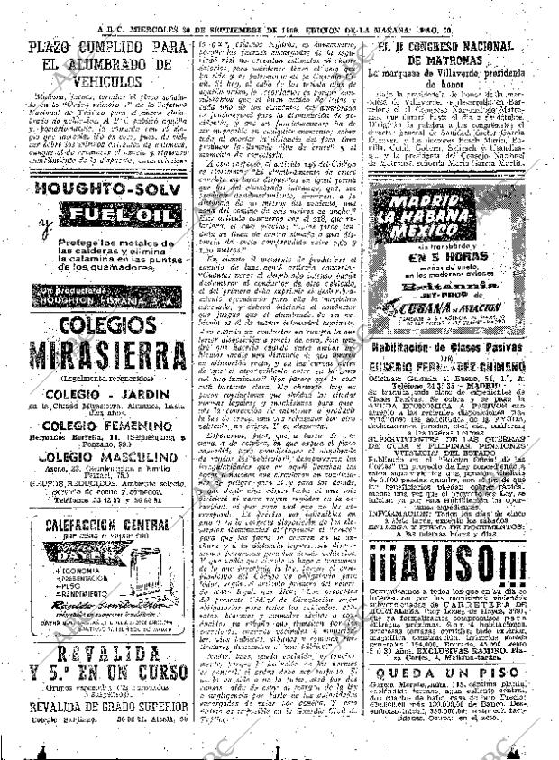 ABC MADRID 30-09-1959 página 50