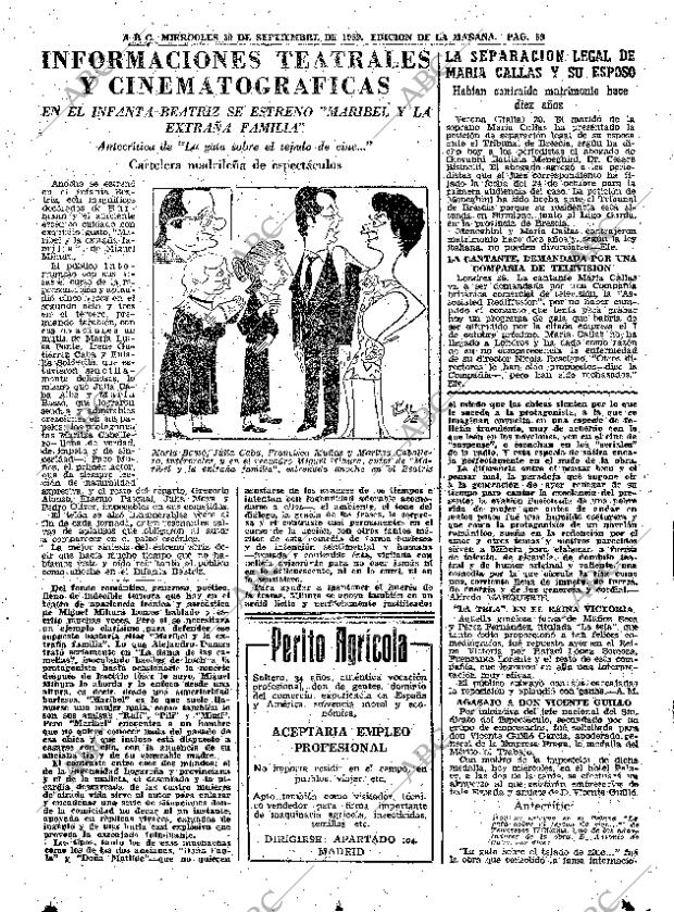 ABC MADRID 30-09-1959 página 59