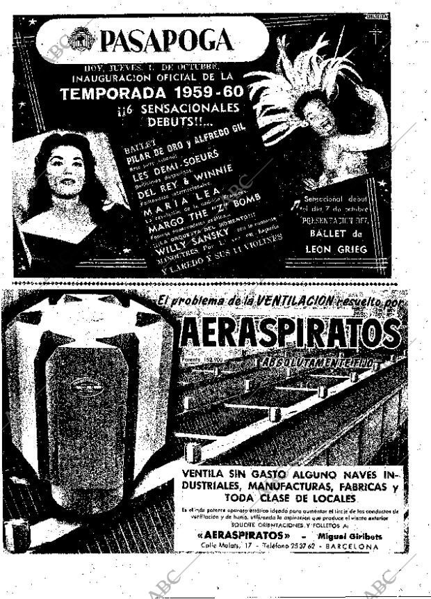 ABC MADRID 01-10-1959 página 20