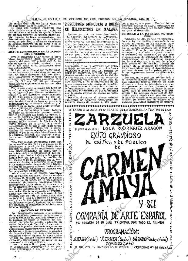 ABC MADRID 01-10-1959 página 27