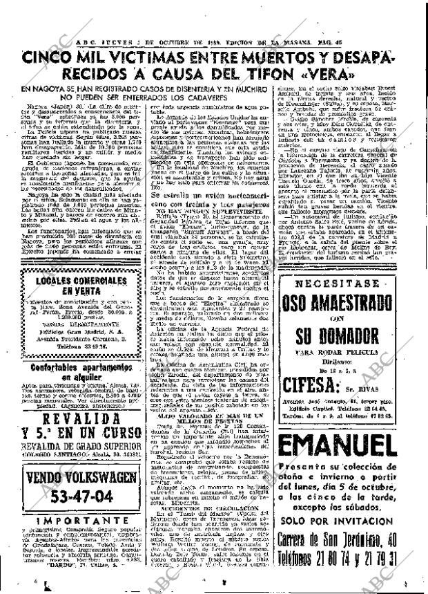 ABC MADRID 01-10-1959 página 45