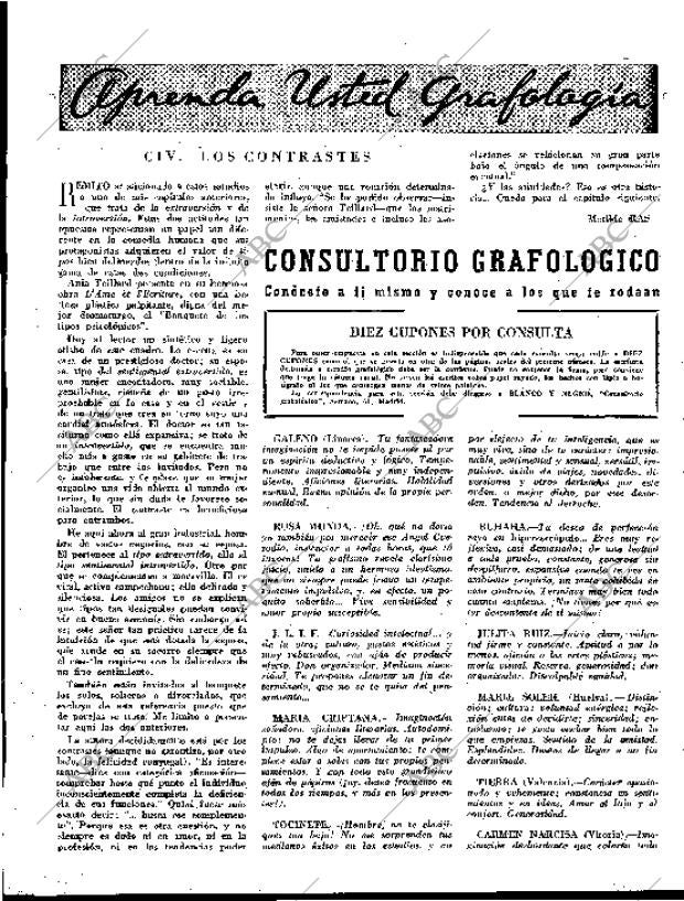 BLANCO Y NEGRO MADRID 03-10-1959 página 115