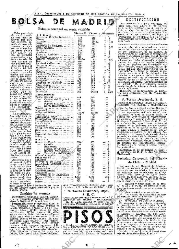 ABC MADRID 04-10-1959 página 87
