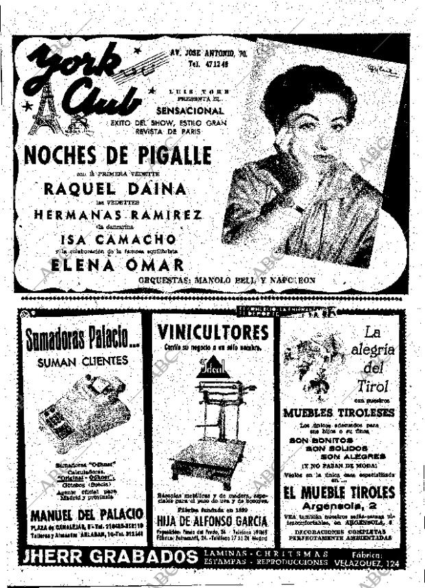 ABC MADRID 06-10-1959 página 28