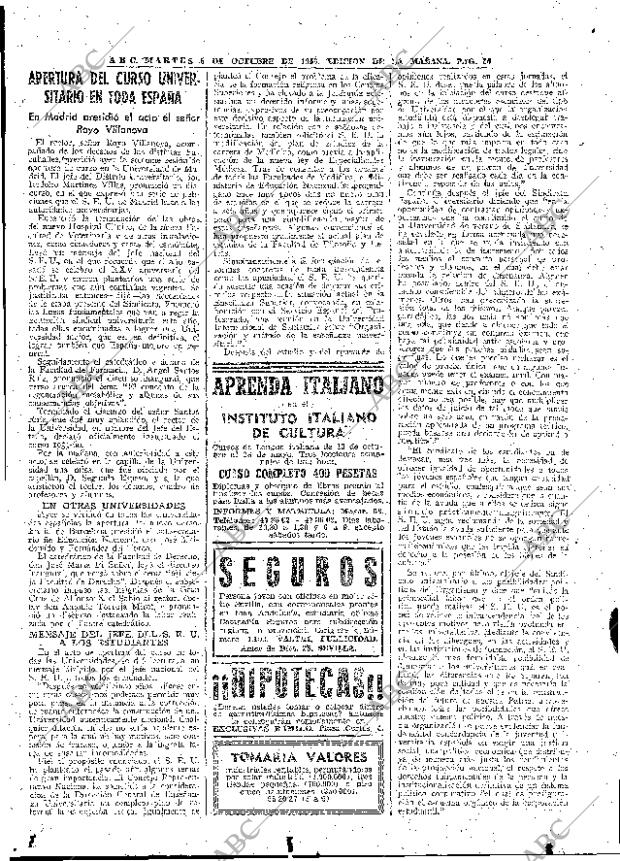 ABC MADRID 06-10-1959 página 50